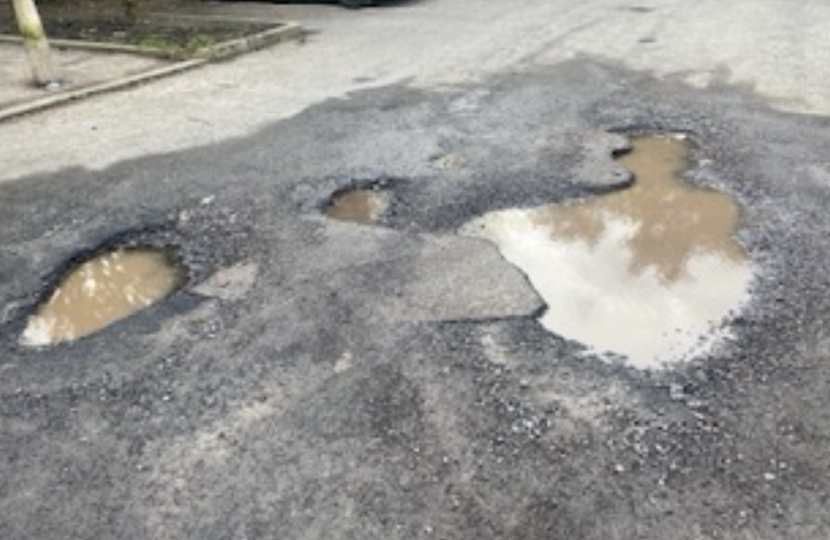 Pot Holes Car Park